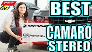 BEST STEREO SYSTEM FOR 2010 CAMARO SS  SCOSCHE amp SONY TOUCHSCREEN [upl. by Beberg]