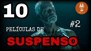 Top 10 Mejores Películas de SUSPENSO [upl. by Letsirhc]