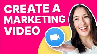 How to Make a Marketing Video  Template amp Sample Video Ad [upl. by Ennairda]