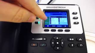 How to Make an Attended Transfer on a Grandstream GXP2130 VoIP Phone [upl. by Gnous644]