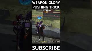 Fast Weapon Glory pushing Trick✅ freefire weponglorypushing [upl. by Erminna]