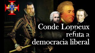 Conde Loppeux refuta a democracia liberal [upl. by Stutsman]