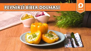 Peynirli Biber Dolması  Pratik Yemek Tarifleri [upl. by Nnagem669]