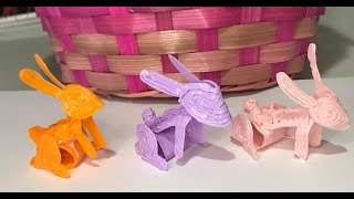 Create Hopping Bunnies with 3Doodler [upl. by Ibbie]