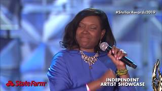 Patreka Wortham winner of the 2019 Stellar Awards Independent Artist Show Case [upl. by Natsyrt]