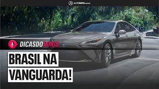 Etanol vira ‘combustível’ de Toyota a hidrogênio [upl. by Goodman]