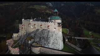 Hohenwerfen castle Austria 4k [upl. by Herrle]