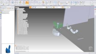 Solid Edge How to mate two parts [upl. by Cohe]