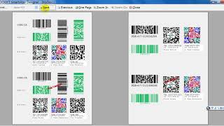 How to create and print 2D Barcode PDF417 DataMatrix QR Code [upl. by Areip918]