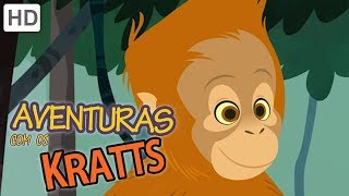 🐒 Aventuras com os Kratts  Balançando com os Macacos  Vídeos para Crianças [upl. by Sidwel319]