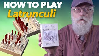 Latrunculi  the ancient Roman board game [upl. by Nnaerb]