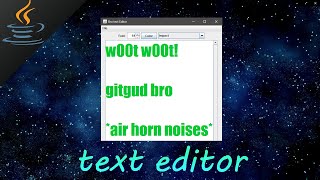 Java text editor app 📓 [upl. by Waverly505]