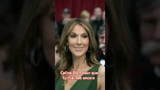 celine dion pour que tu maimes encore [upl. by Ayhdnas]