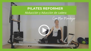 Abducción y Aducción de cadera en pilates Reformer [upl. by Michal463]