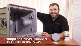 Trampas de Grasas herméticas durables livianas de fácil mantenimiento e instalación [upl. by Casar]