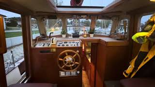 Telsche  a Fisher 30 Northeaster  30ft Motorsailer Boat Tour Teaser [upl. by Attenra]