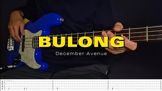 Bulong Bass Cover With Tabs By December Avenue decemberavenue [upl. by Wertz252]