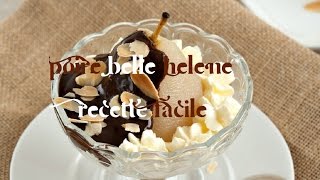 Poire Belle Hélène la recette facile [upl. by Sussna]