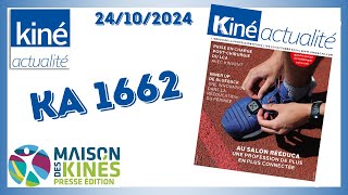 Kiné Actualité  KA n°1662 [upl. by Kat397]