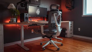 A Well Worthy Budget Desk Setup Office Chair  Ergo Chair 2 [upl. by Tdnerb13]