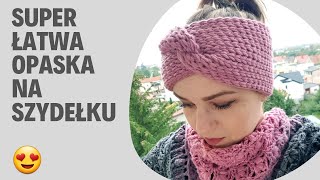 Opaska na szydełku 🥰 Karolina Szydełko [upl. by Aydan]