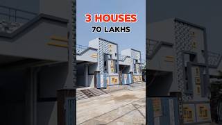 3 HOUSES 🏘️  💸70 LAKHS💸 homebuyers houseforsale property realestate home hyderabad shorts [upl. by Emmye]