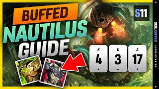 BUFFED Nautilus Jungle CHALLENGER Guide  How To Play Nautilus Jungle amp HARD CARRY Season 11 [upl. by Thanos907]