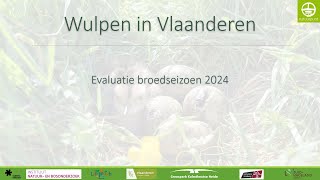 Evaluatiemoment broedseizoen wulp 2024 [upl. by Enirroc]