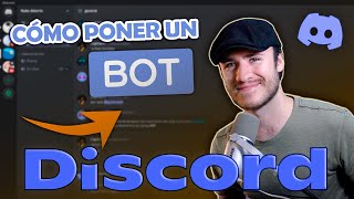 CÓMO PONER BOTS EN DISCORD [upl. by Anoyk]