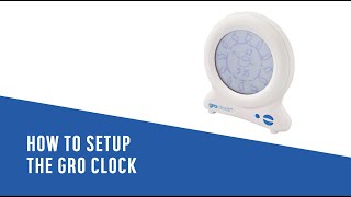 Gro Clock First Time Setup [upl. by Attenaj]