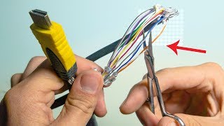 What Happens If You Cut Wires in HDMI Cable [upl. by Akener764]