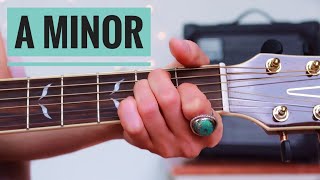 A minor Am Chord  Beginner Guitar Lesson [upl. by Pressey598]