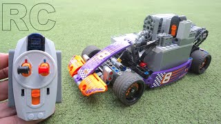 LEGO Technic 42048  Full RC MOD Race Kart RC transmission by 뿡대디 [upl. by Ycam]