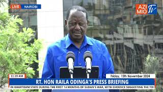 Railas SCATHING warning to Bunge over interference with County Funds causing massive crunch [upl. by Paulo]