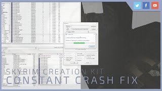 Skyrim Creation Kit  Constant Crash Fix [upl. by Myra]