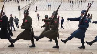 Anıtkabir Nöbet Devir Teslim Töreni [upl. by Einnhoj]