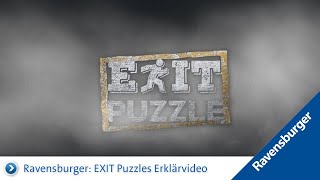 Ravensburger EXIT Puzzles  Erklärvideo [upl. by Euridice]