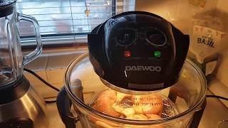 Air fryer baked chicken  Daewoo halogen oven [upl. by Nonnarb]