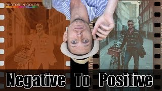 Convert Film Negatives To Positive  Tutorial [upl. by Wollis]