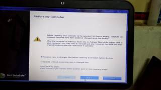 How to restore a dell laptop to factory settings windows 7 in Hindi [upl. by Dott894]