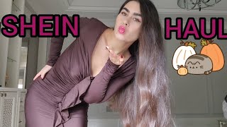 🍂🤎 FALL SHEIN HAUL amp DRESS TRYON شیین [upl. by Bove]