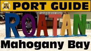 Port Guide Mahogany Bay Roatan  Everything We Think You Should Know Before You Go  ParoDeeJay [upl. by Kanal]