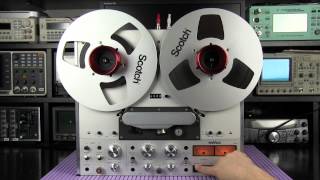 Revox PR99 MKI reel to reel recorder demo [upl. by Ednutabab]