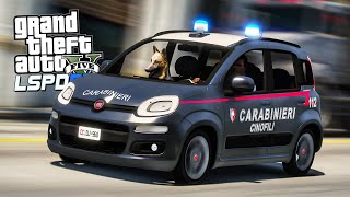 CARABINIERI CINOFILI  GTA 5 LSPDFR POLIZIA ITA 👮🏻‍♀️ [upl. by Acirahs99]