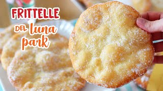 FRITTELLE SOFFICI DEL LUNA PARK  Ricetta Facile  Fritters Recipe [upl. by Elrebmik]