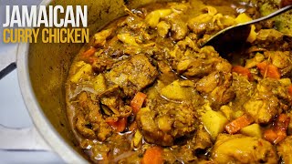 HOW TO MAKE JAMAICAN CURRY CHICKEN  Hawt Chef [upl. by Mckeon]