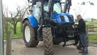 New Holland T6160 tractor review  Farms amp Farm Machinery [upl. by Merras]