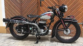 Oldtimer Puch Motorrad 350GS Restauration [upl. by Cordy]