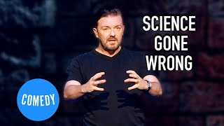 Ricky Gervais Talks Nuclear Bombs And Oppenheimer  Science  Universal Comedy [upl. by Ellehsram]