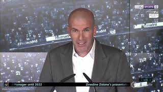 Zinedine Zidane Press Conference [upl. by Golliner]